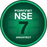 Fortinet NSE 7 Network Security Architect badge